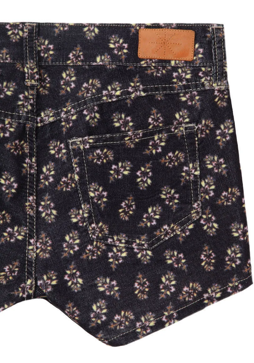 Ivy Printed Corduroy Shorts