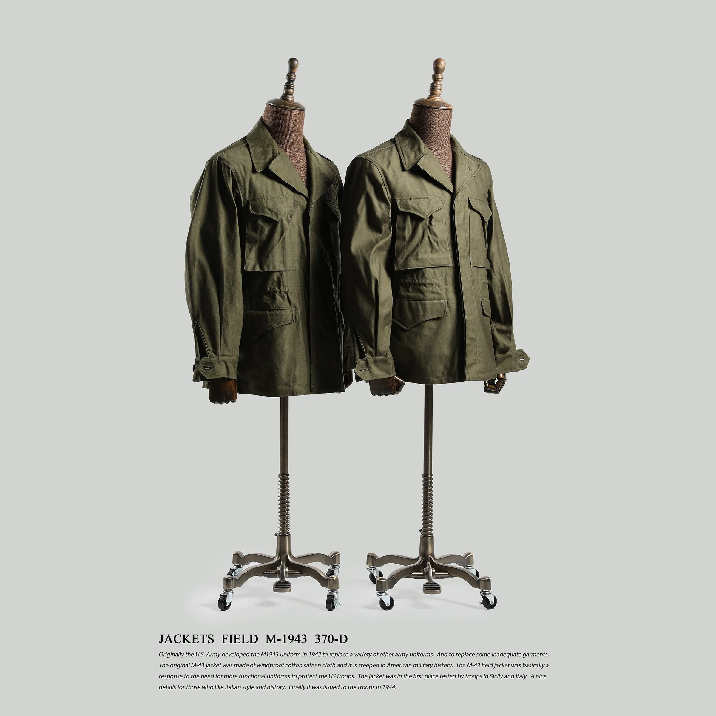 JACKETS FIELD M-1943 370-D
