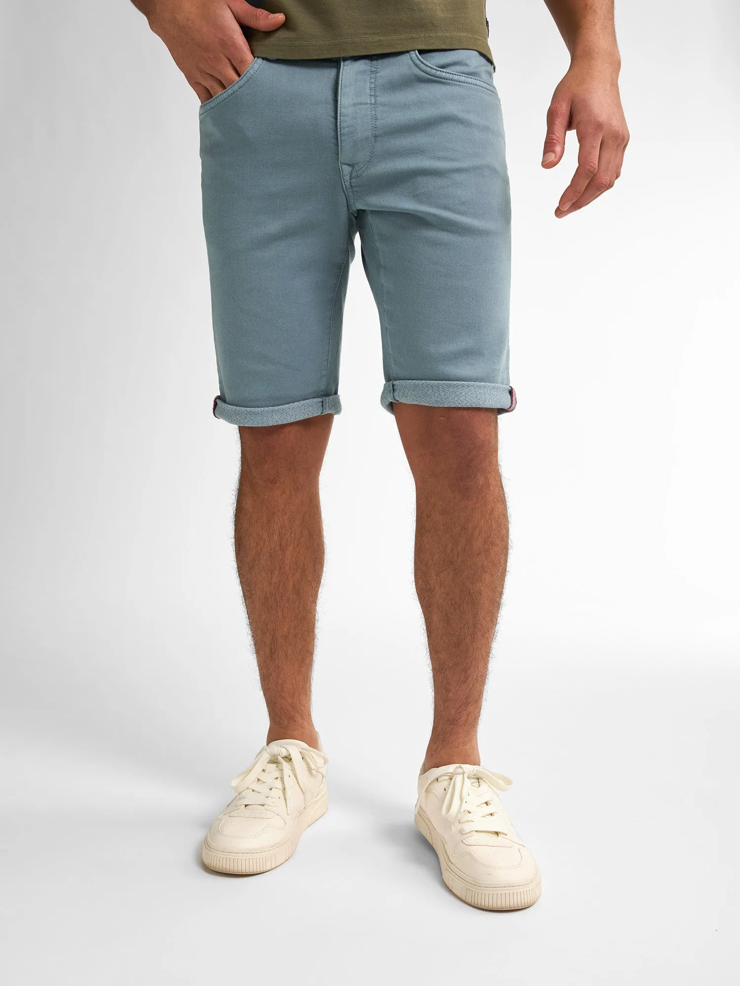 Jackson Coloured Denim Shorts Coconut