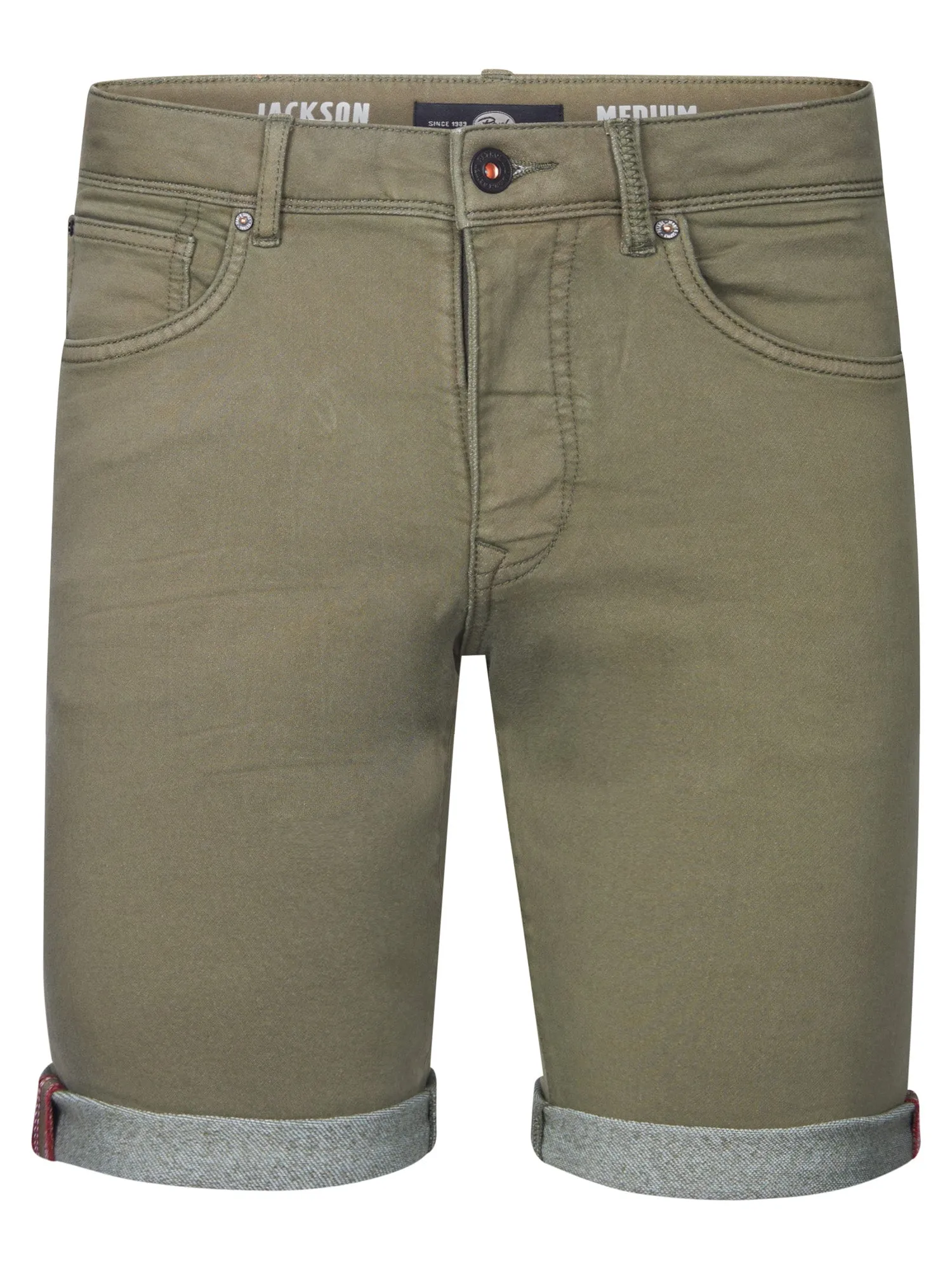 Jackson Coloured Denim Shorts Coconut