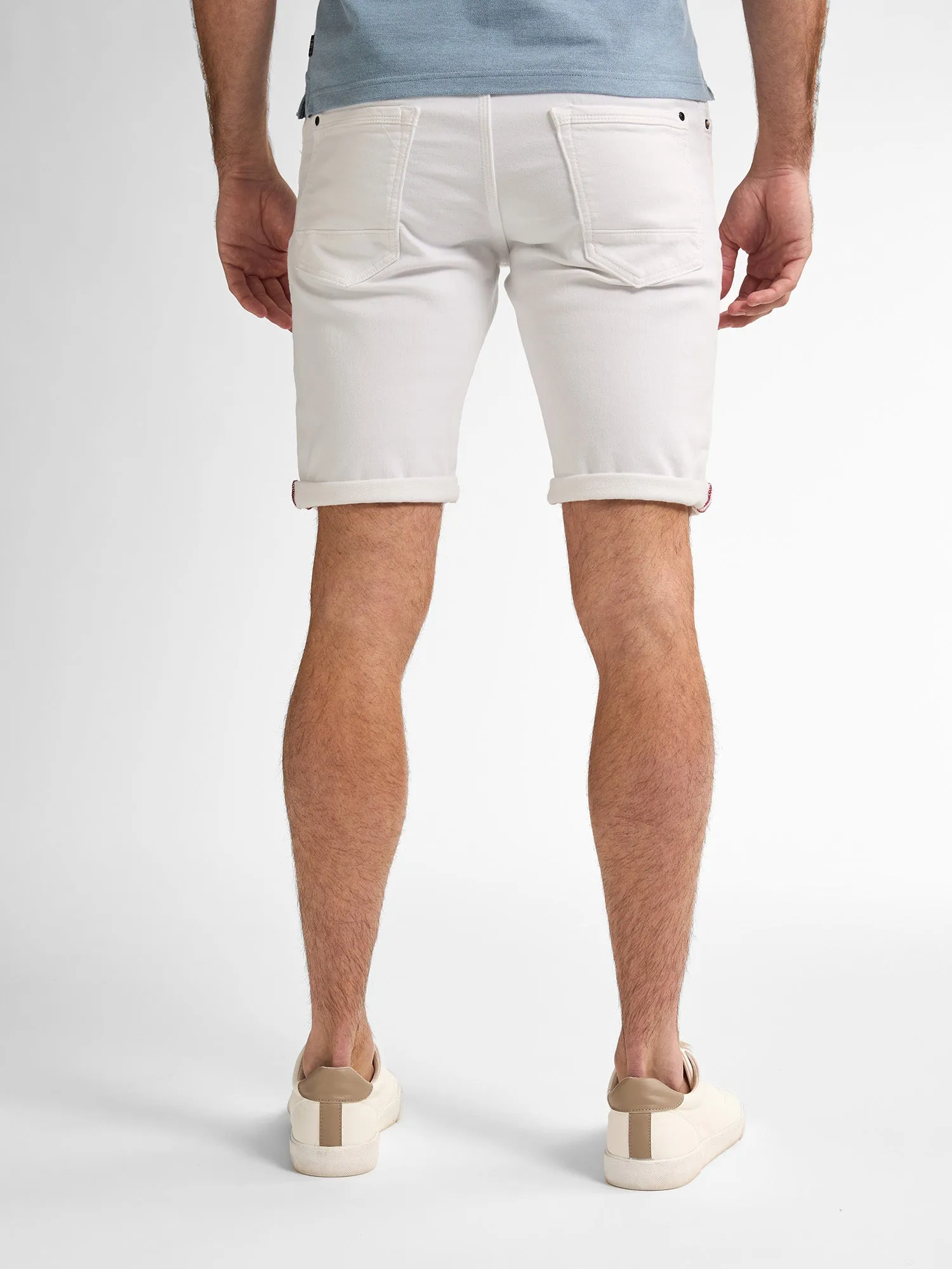 Jackson Coloured Denim Shorts Coconut