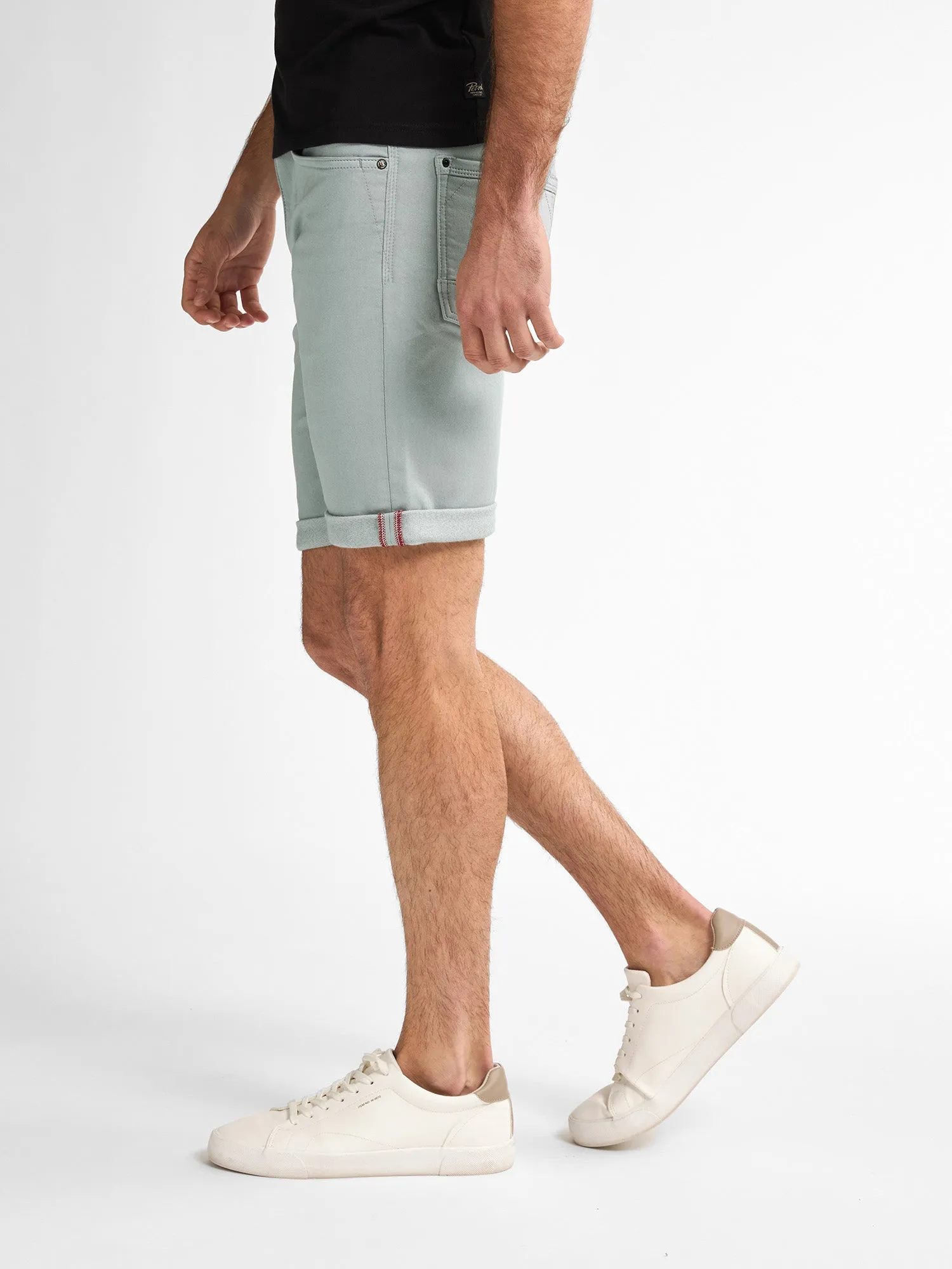 Jackson Coloured Denim Shorts Coconut