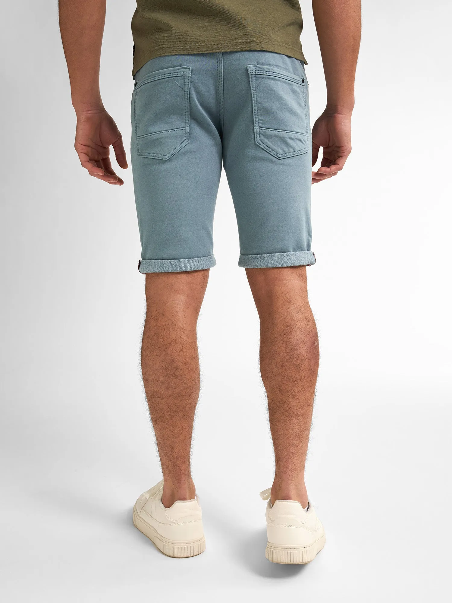 Jackson Coloured Denim Shorts Coconut