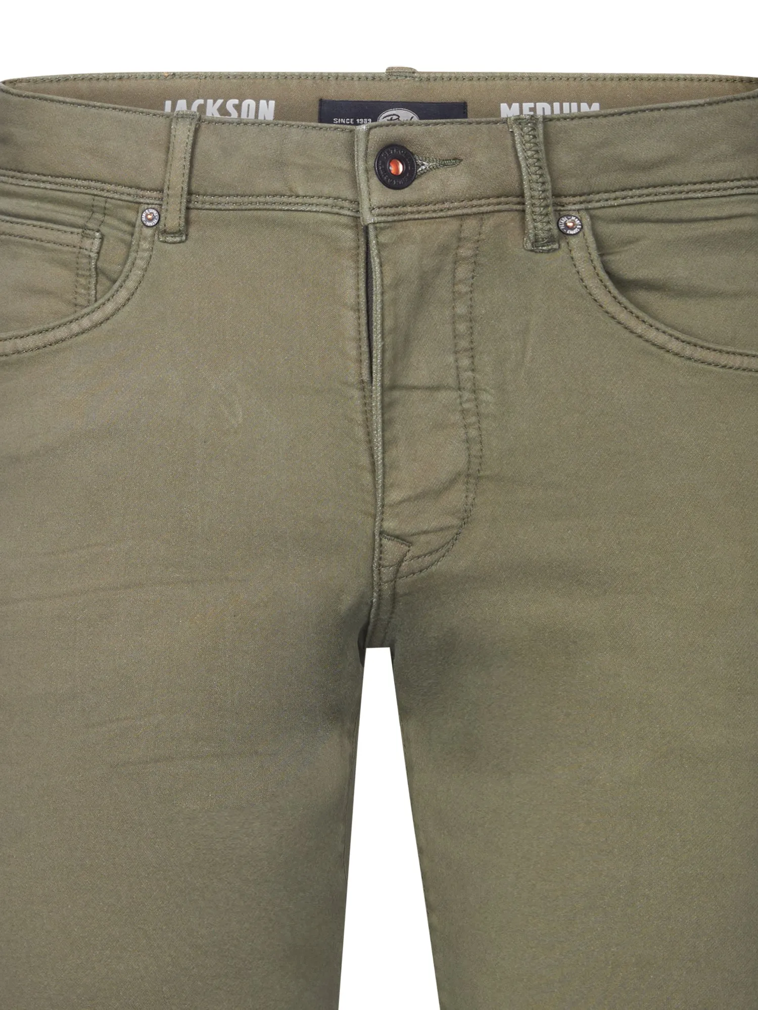 Jackson Coloured Denim Shorts Coconut