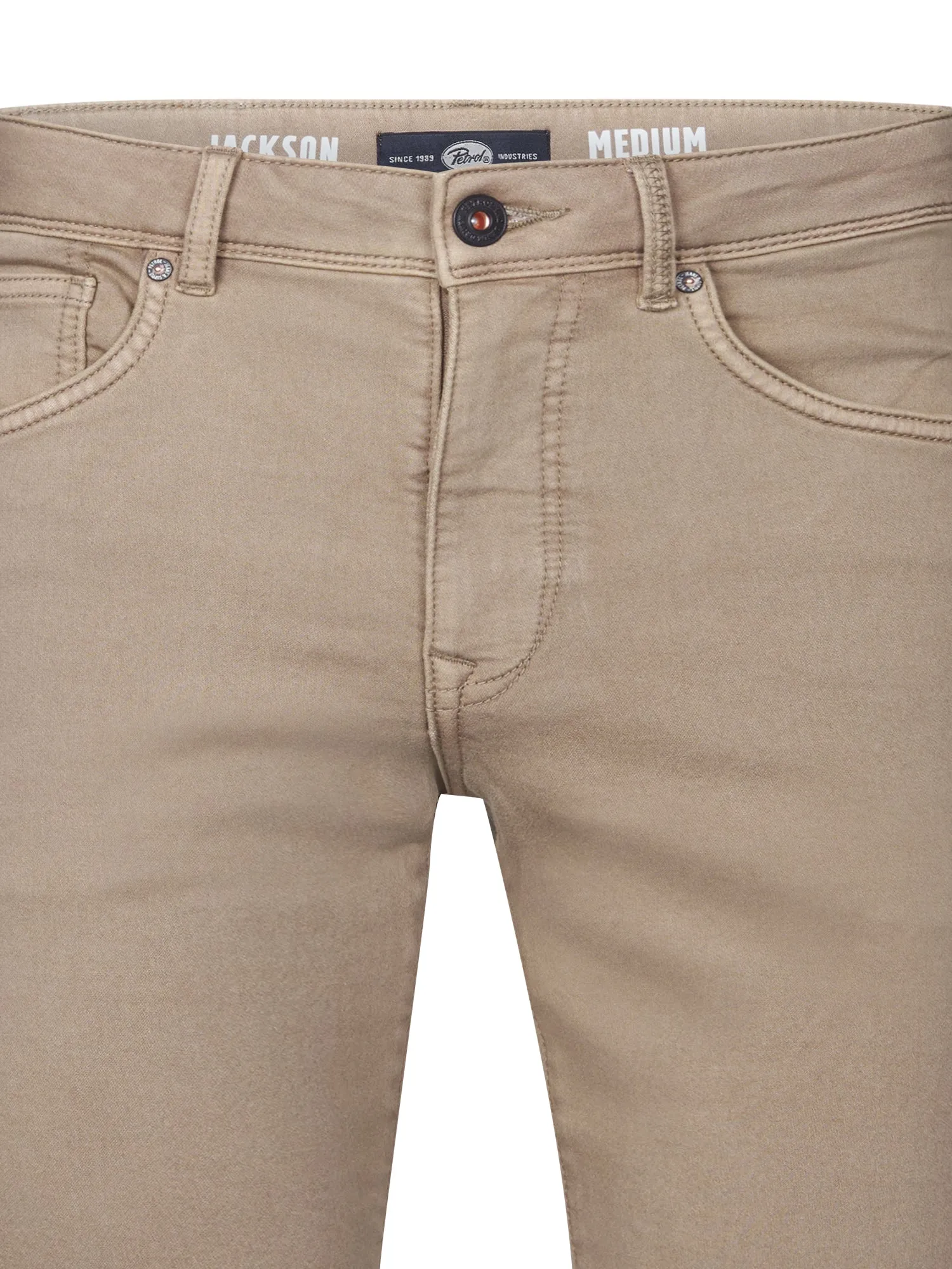Jackson Coloured Denim Shorts Coconut