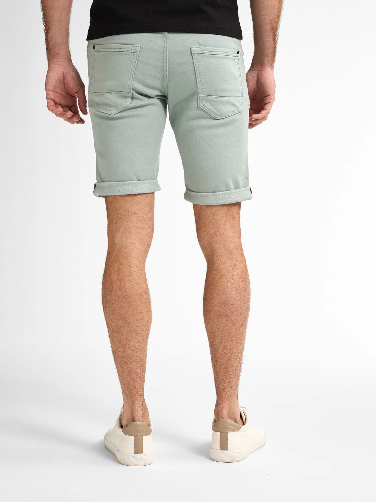 Jackson Coloured Denim Shorts Coconut