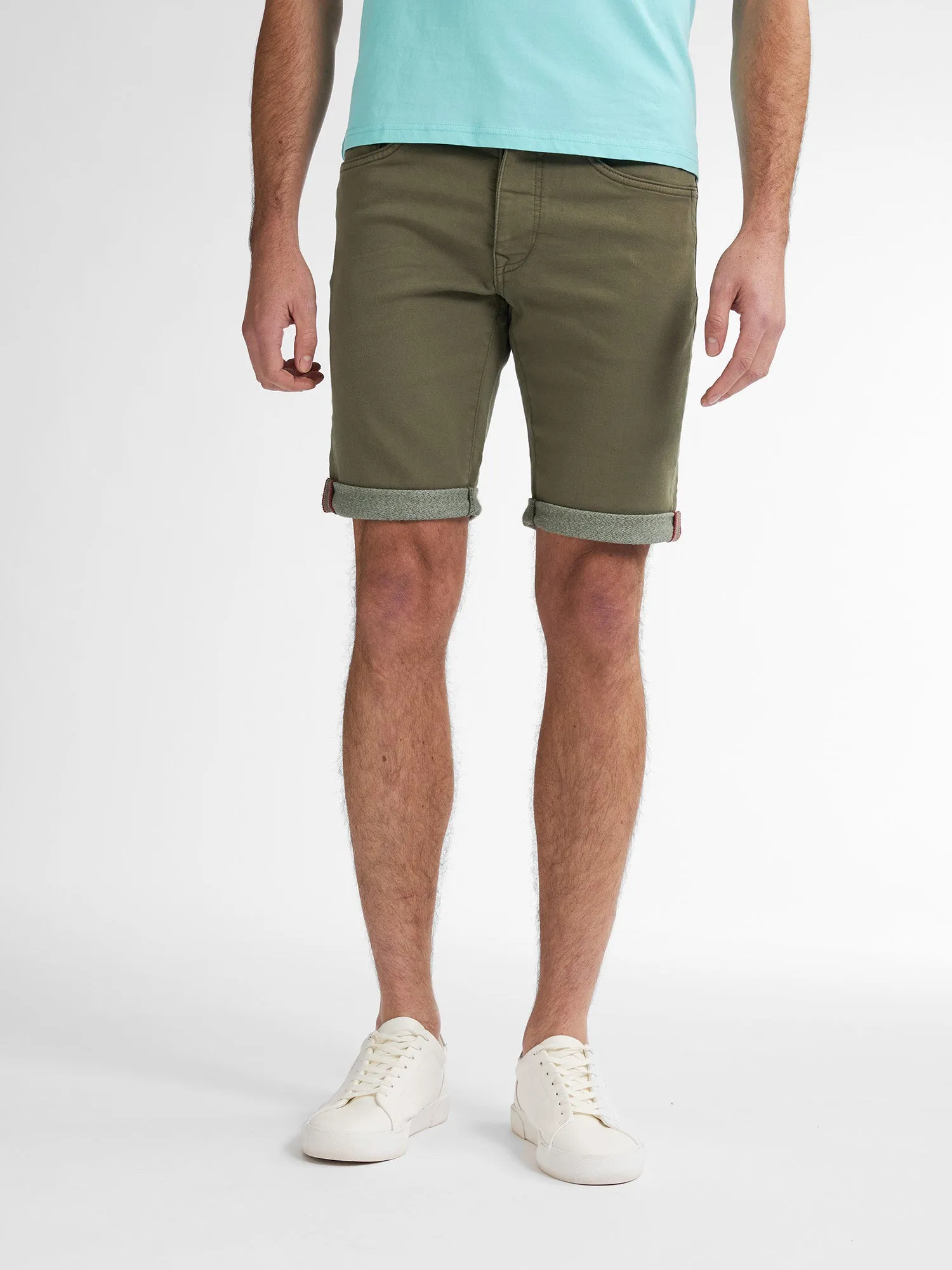 Jackson Coloured Denim Shorts Coconut