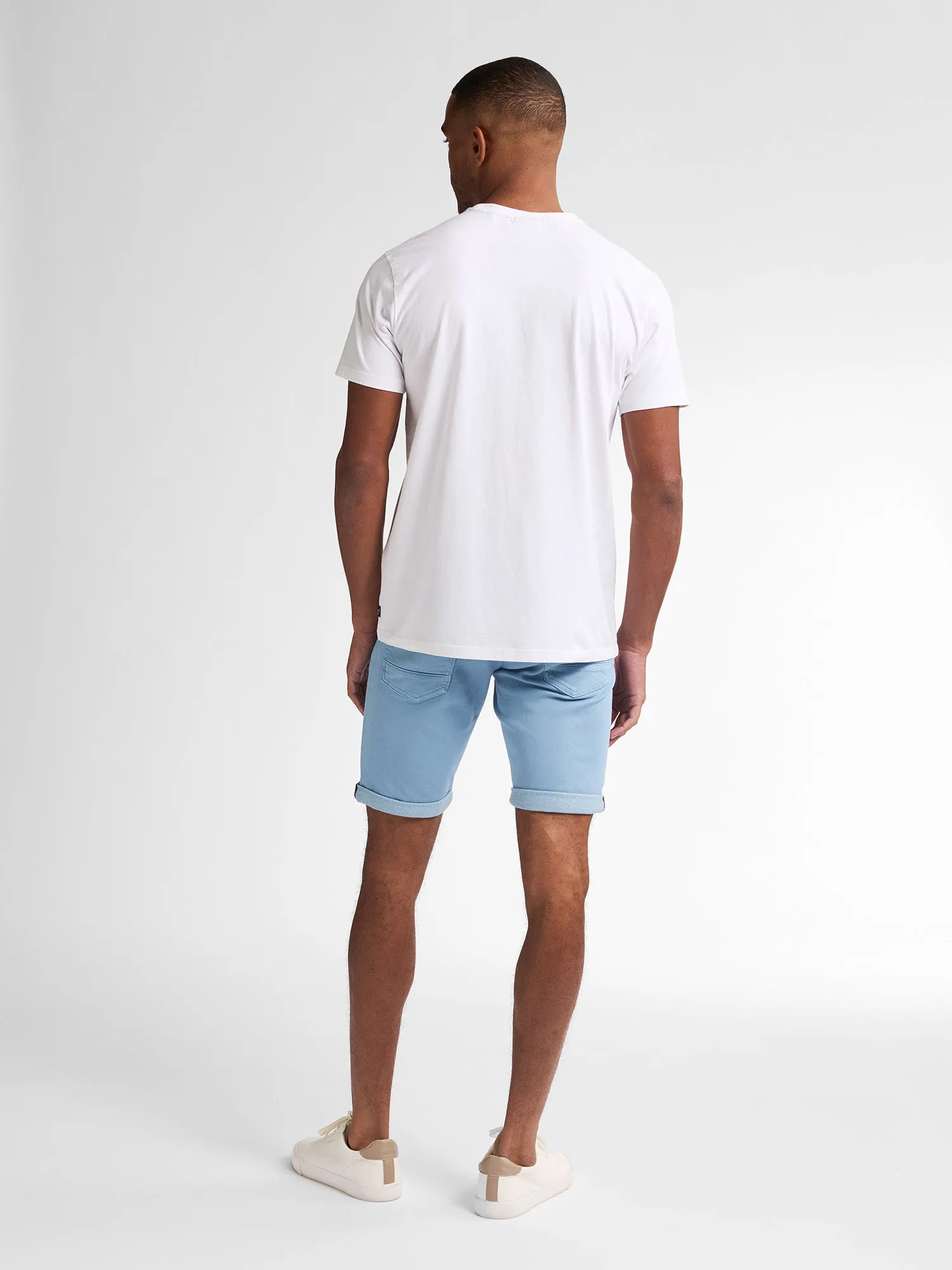 Jackson Coloured Denim Shorts Coconut