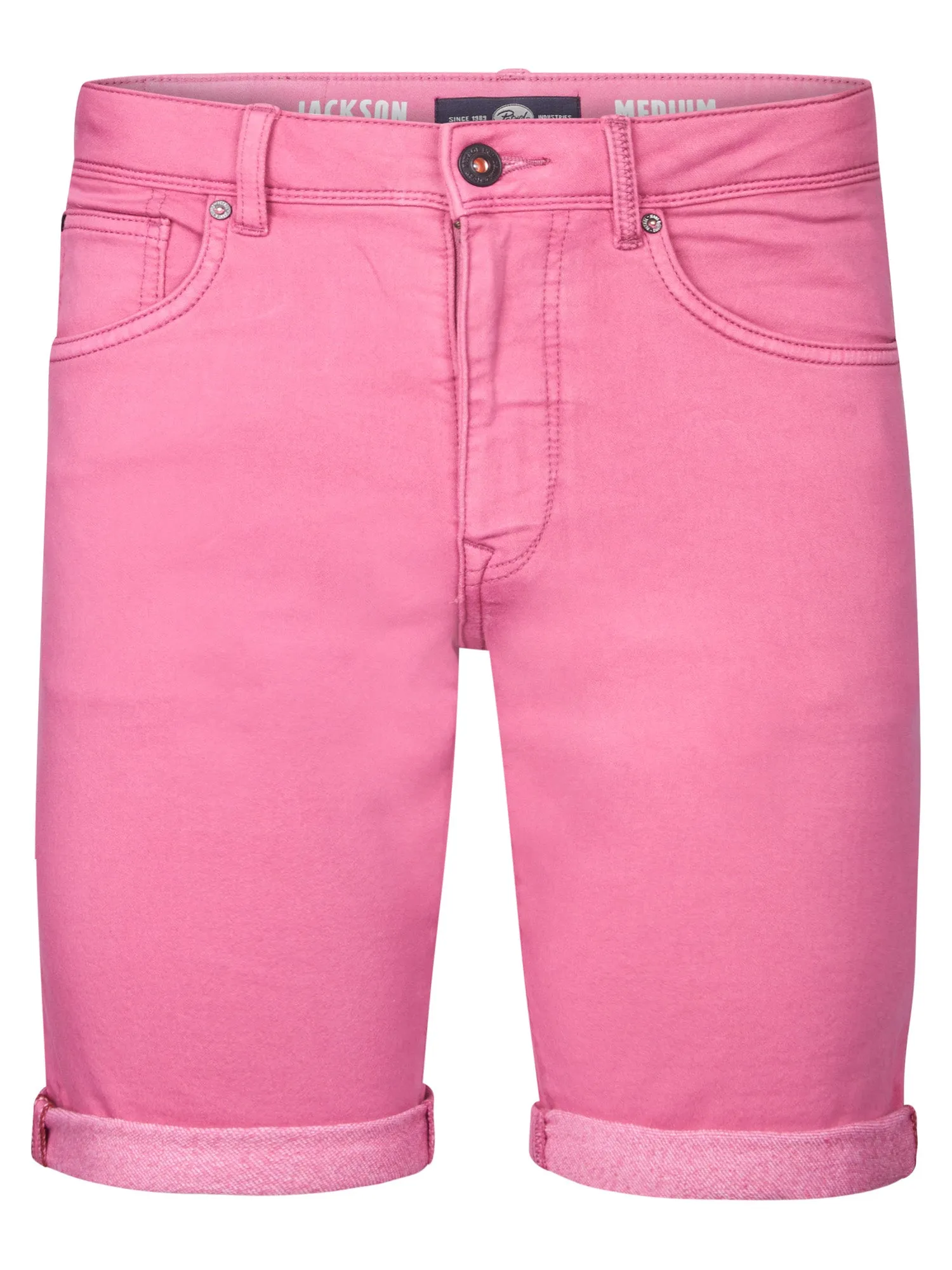 Jackson Coloured Denim Shorts Coconut