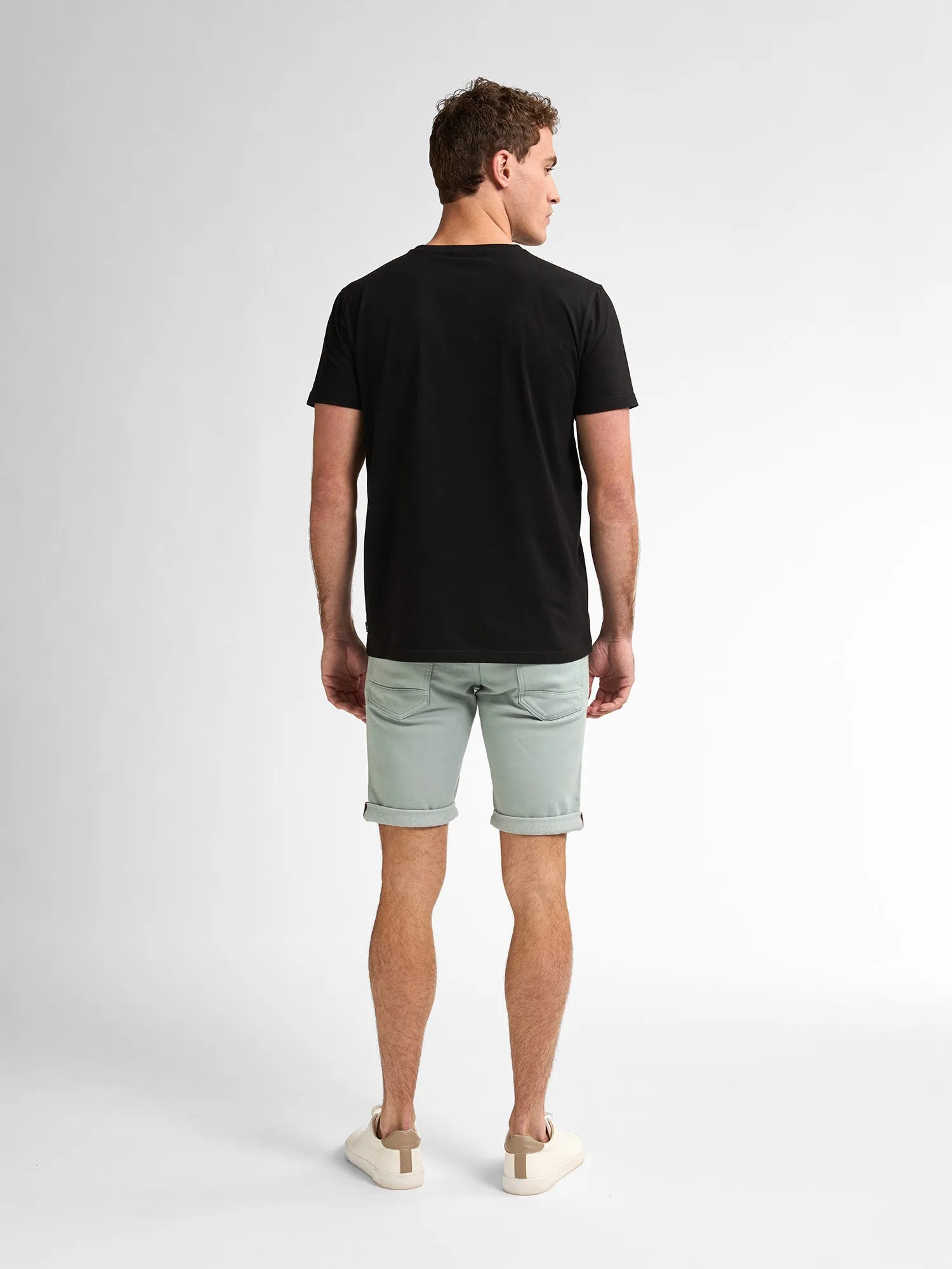 Jackson Coloured Denim Shorts Coconut