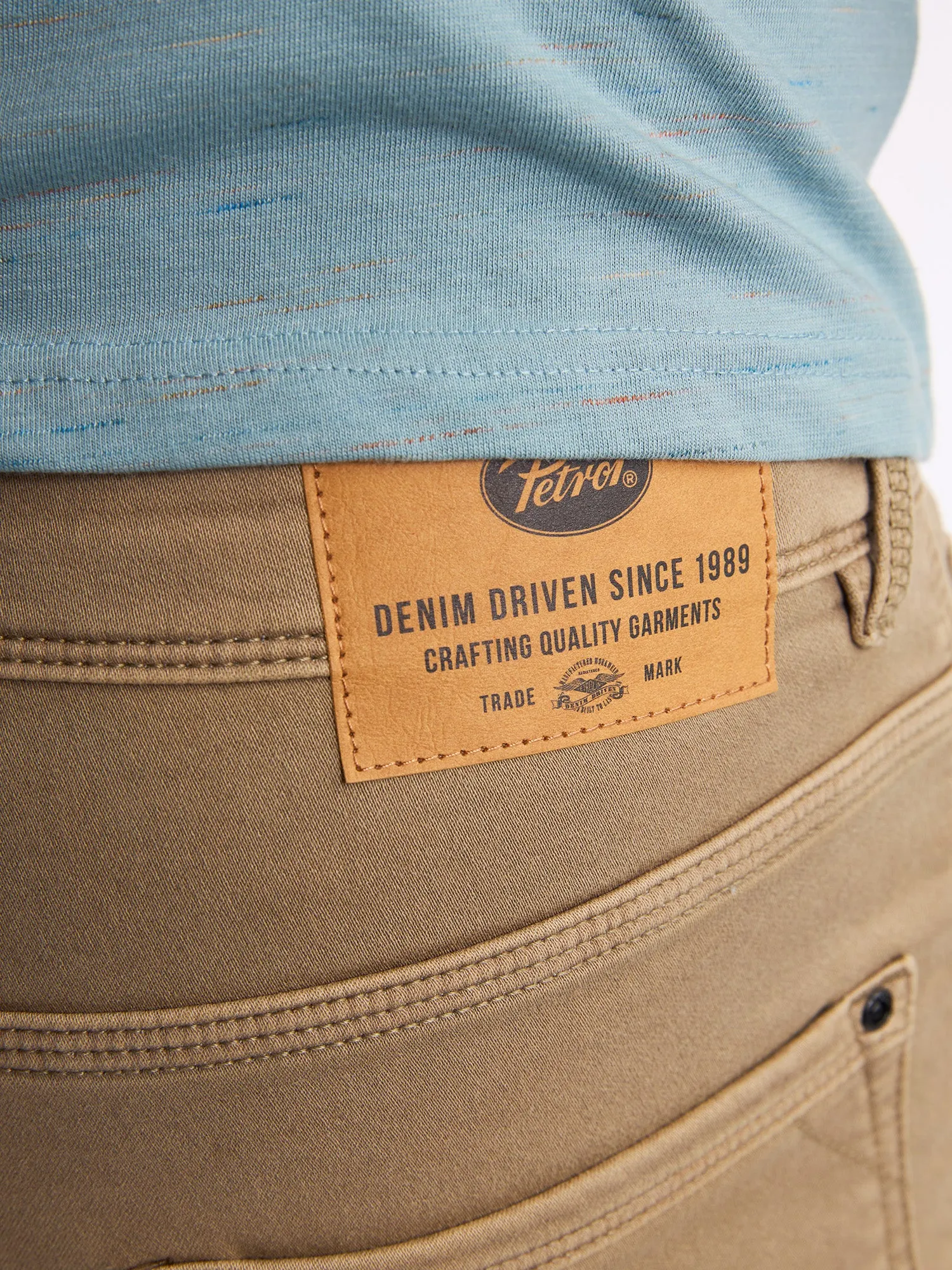 Jackson Coloured Denim Shorts Coconut