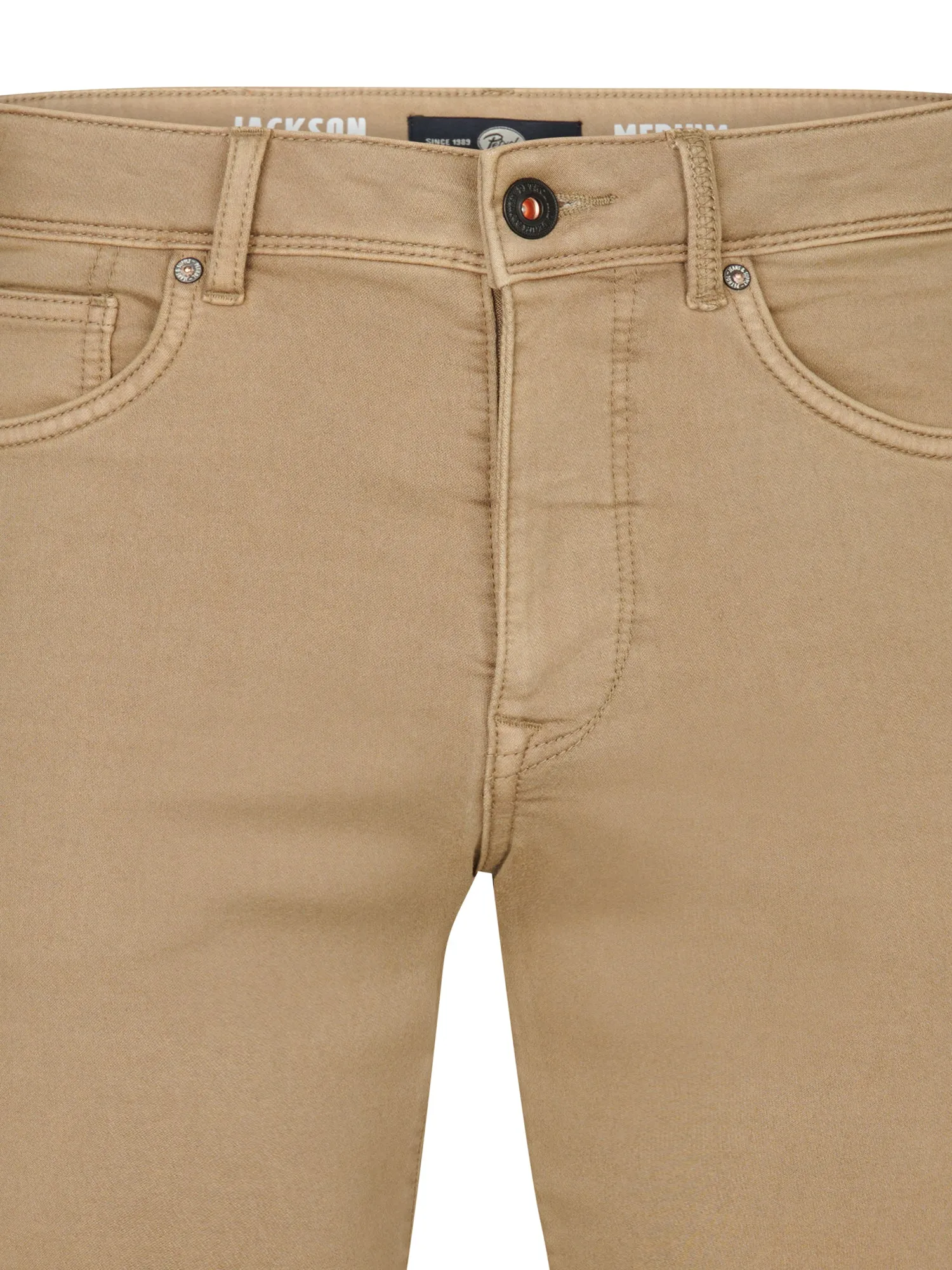 Jackson Coloured Denim Shorts Coconut