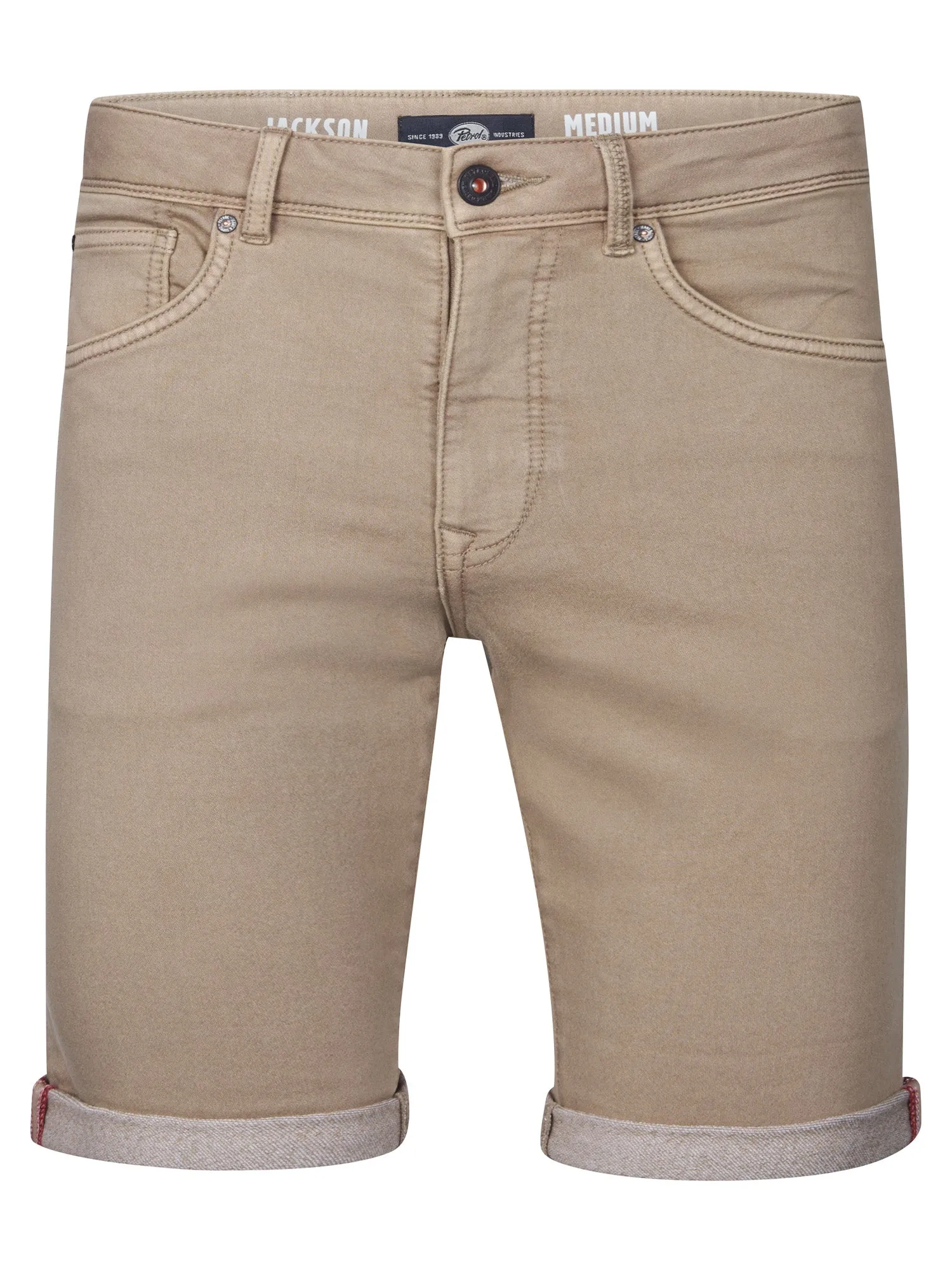 Jackson Coloured Denim Shorts Coconut
