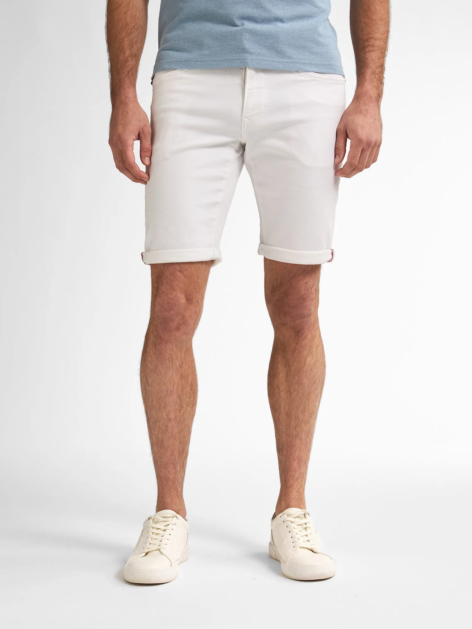 Jackson Coloured Denim Shorts Coconut
