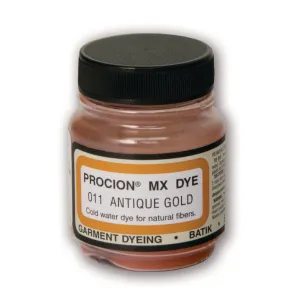 Jacquard Procion MX Dye 2/3 oz - Antique Gold