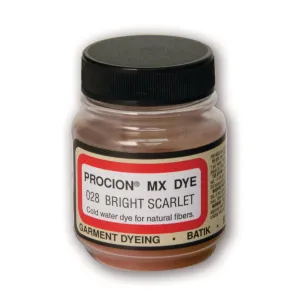 Jacquard Procion MX Dye 2/3 oz - Bright Scarlet