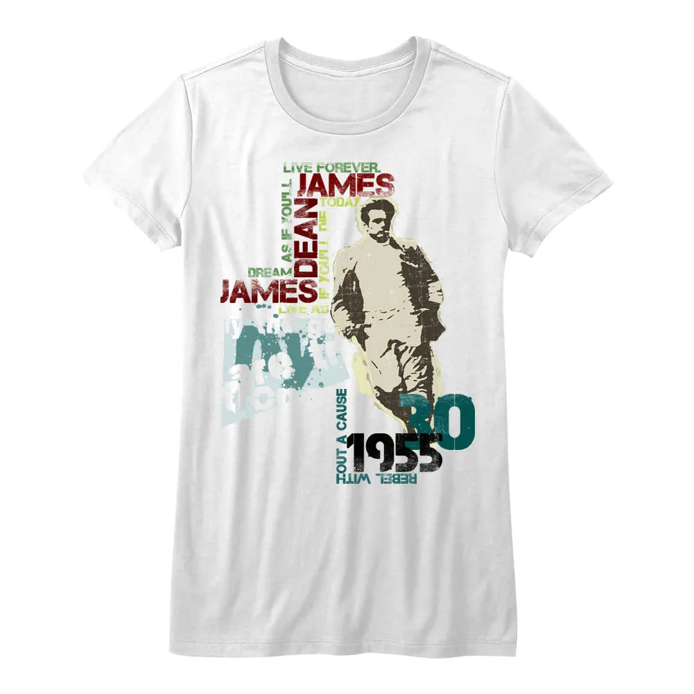 James Dean Dean Typography Women's T-Shirt