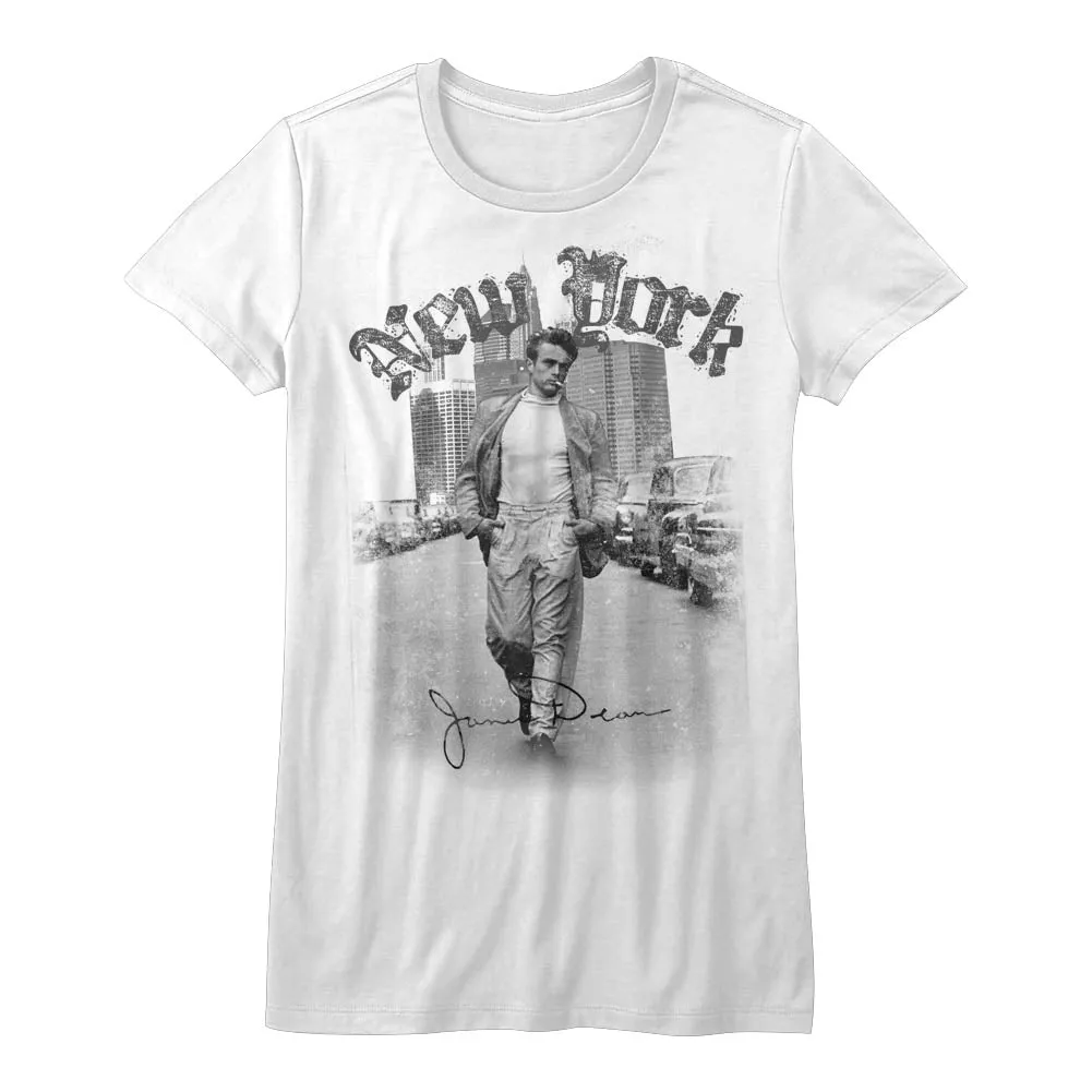 James Dean New York Walking Women's T-Shirt