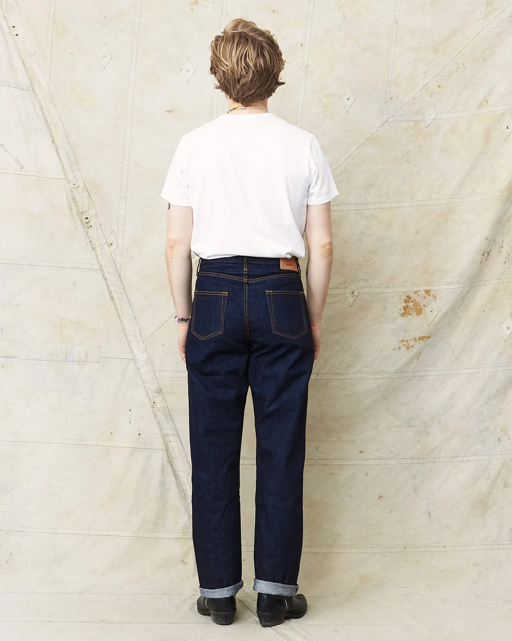 Japan Blue JBJE1501A Circle 14,8oz Indigo Straight Loose Fit Jeans