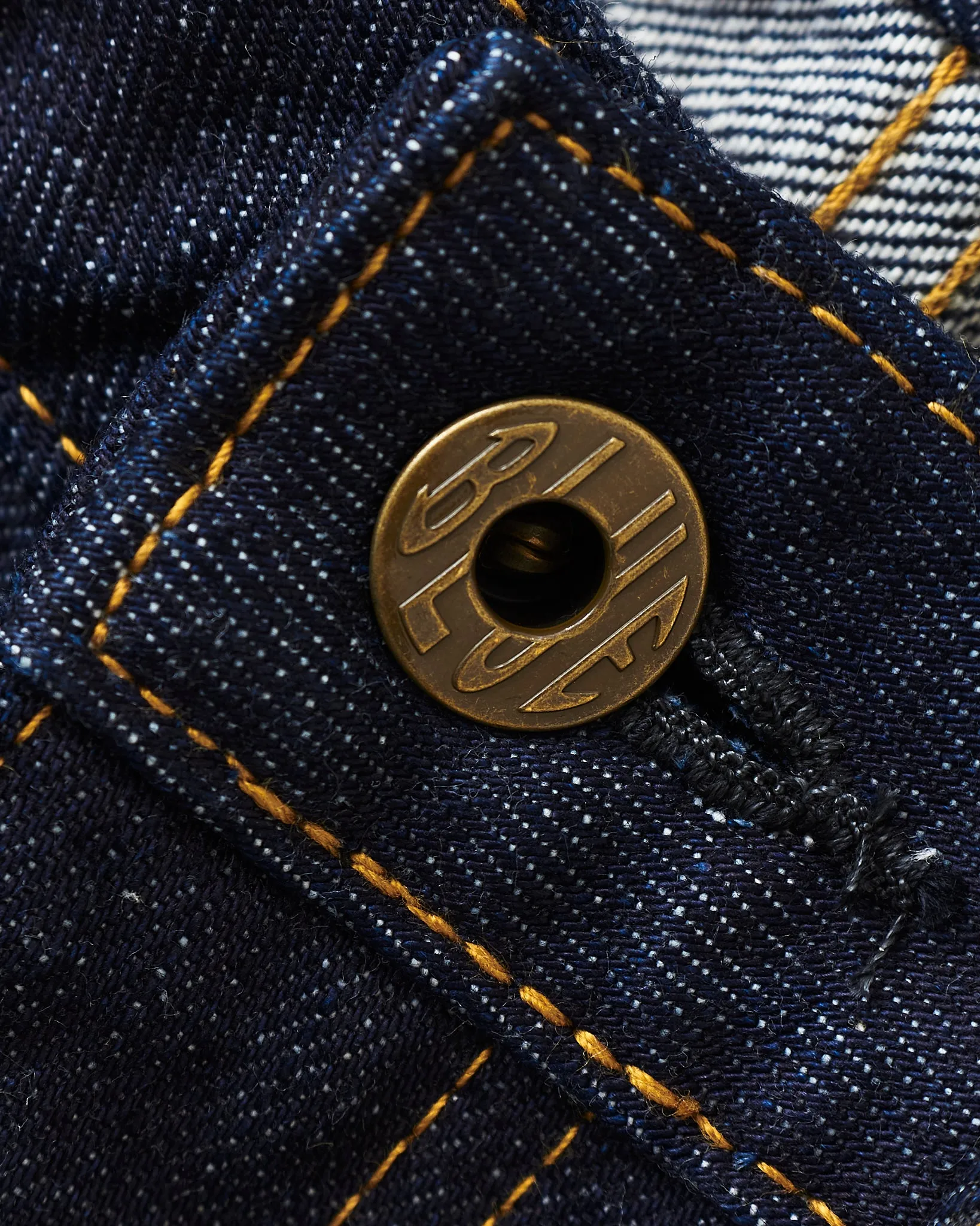 Japan Blue JBJE1501A Circle 14,8oz Indigo Straight Loose Fit Jeans