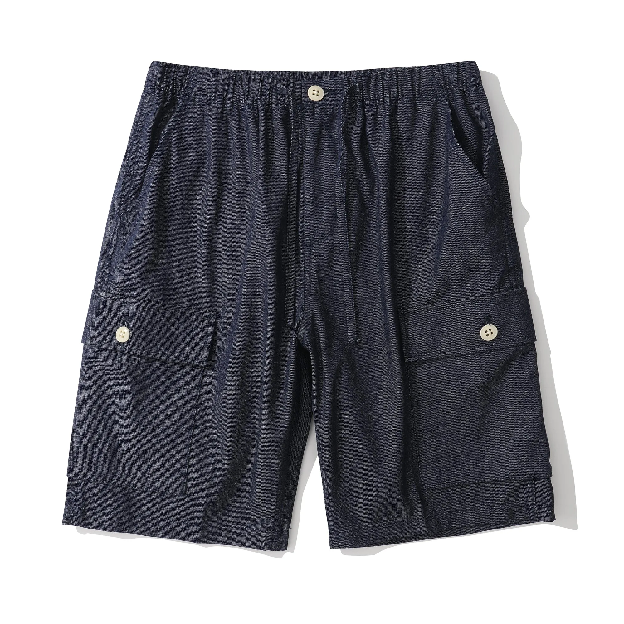 Japanese Denim Cargo Shorts