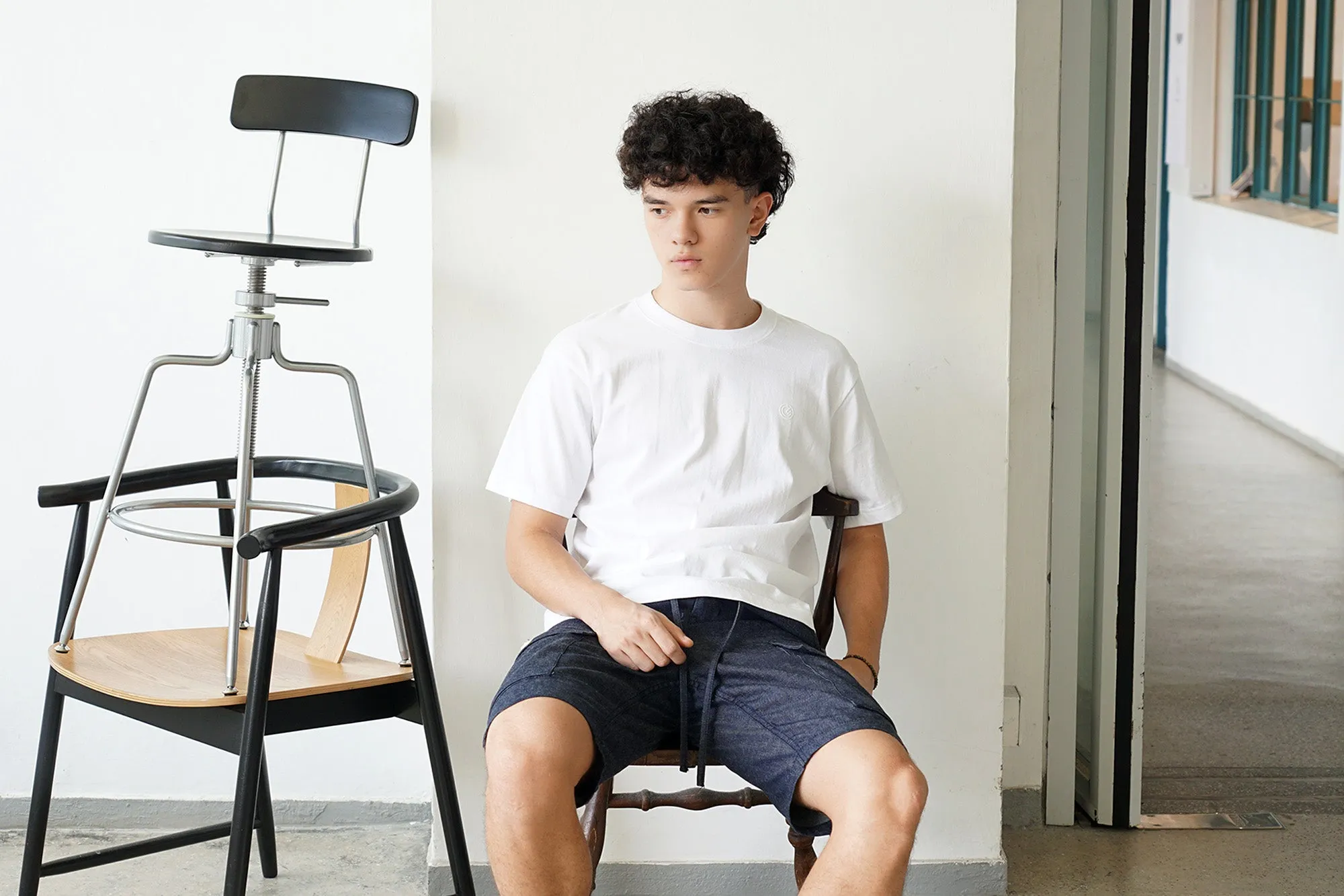 Japanese Denim Cargo Shorts