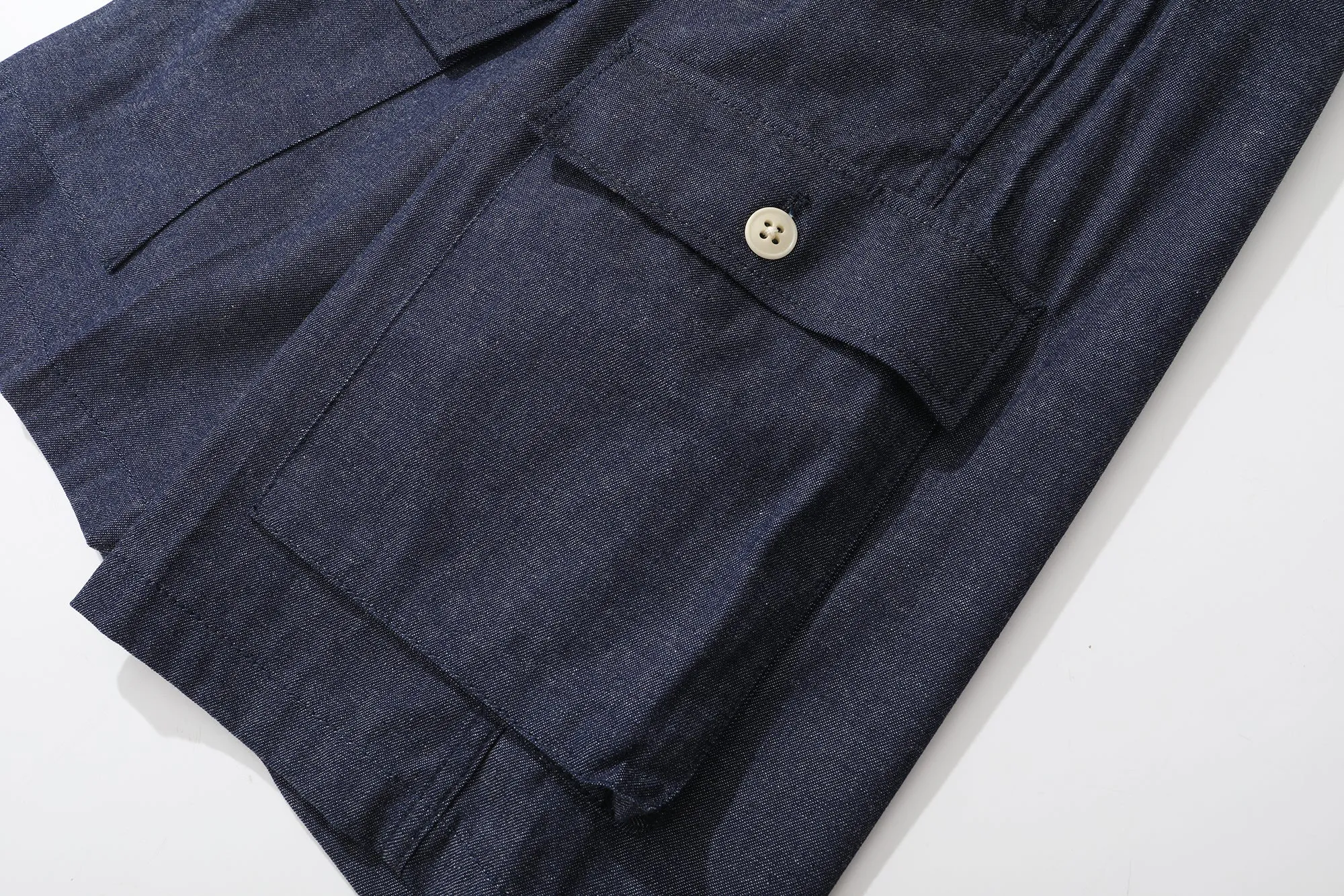 Japanese Denim Cargo Shorts