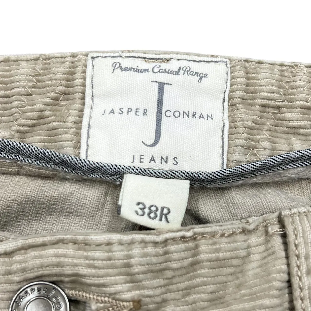 JASPER CONRAN Casual Range Classic Cord Corduroy Straight Leg Trousers
