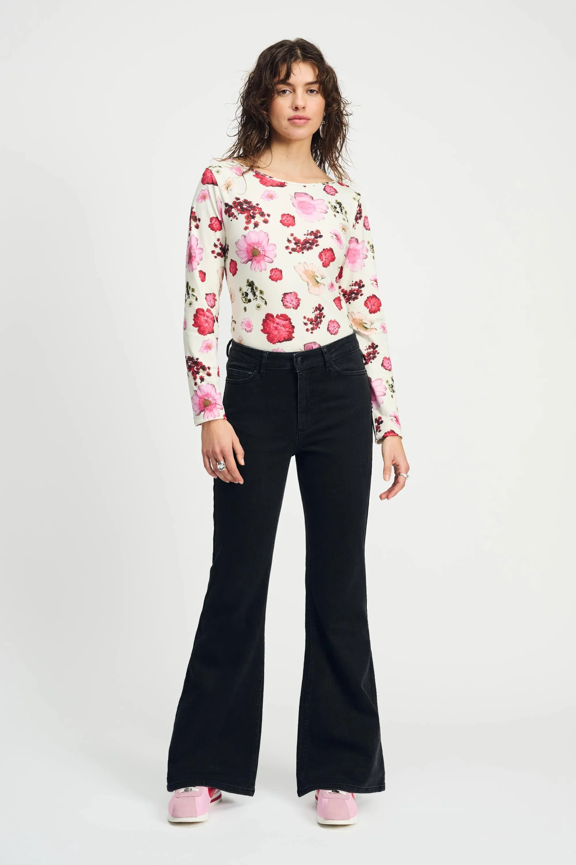 JEANS - Esmee Flare Vintage Black