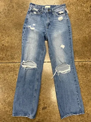 Jeans Flared By Altard State In Blue Denim, Size:2