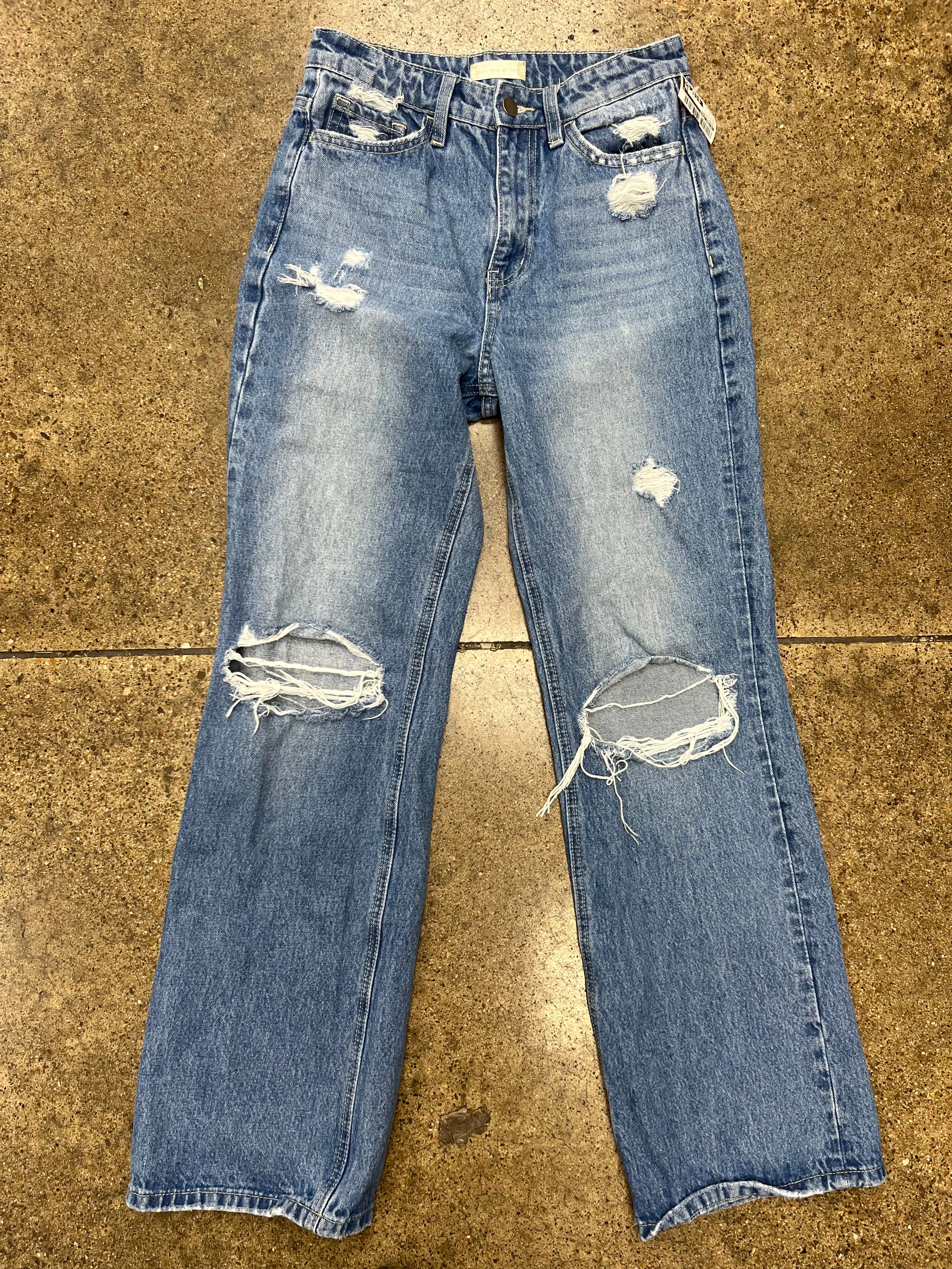 Jeans Flared By Altard State In Blue Denim, Size:2
