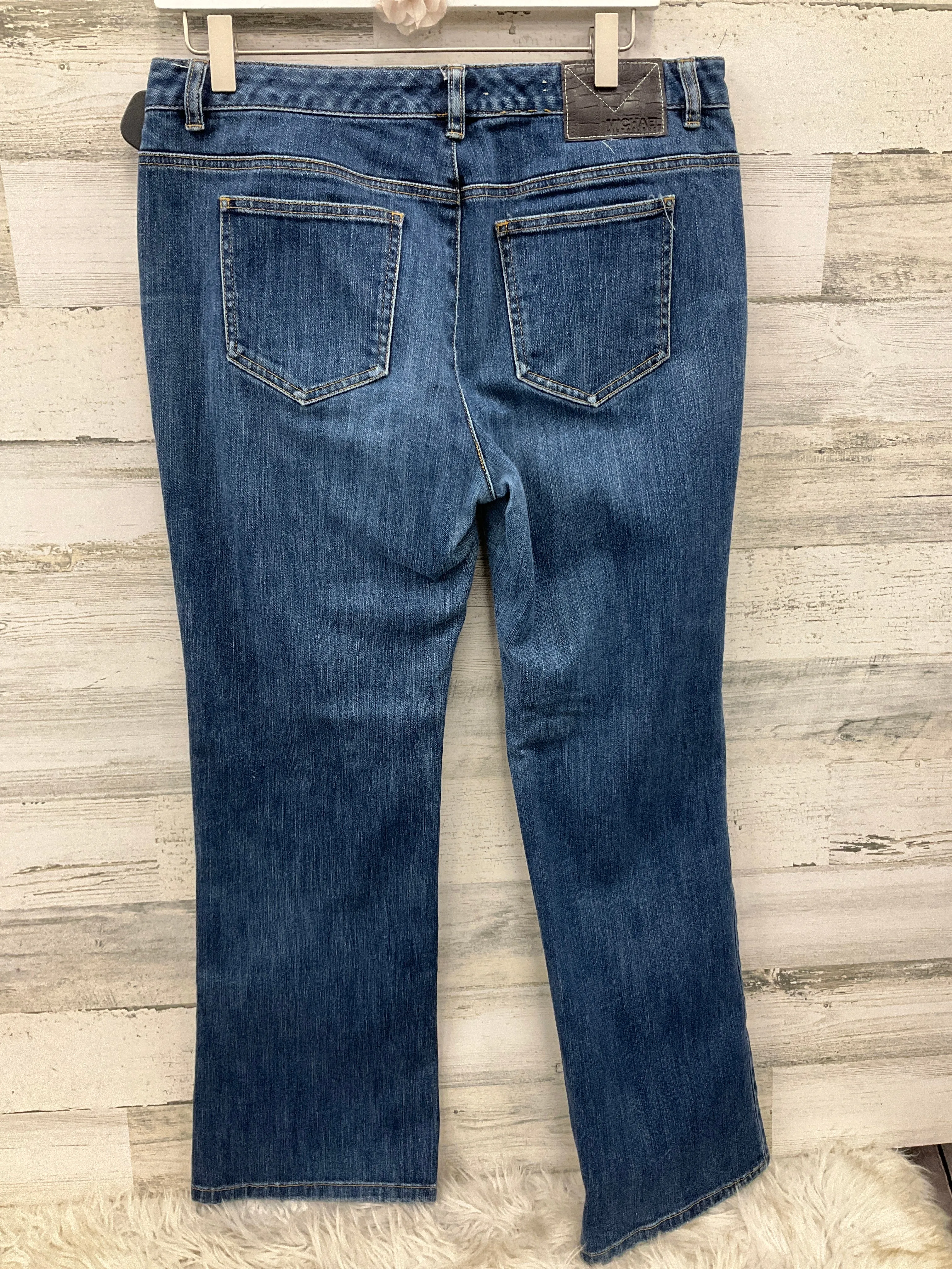 Jeans Flared By Michael By Michael Kors In Blue, Size: 12
