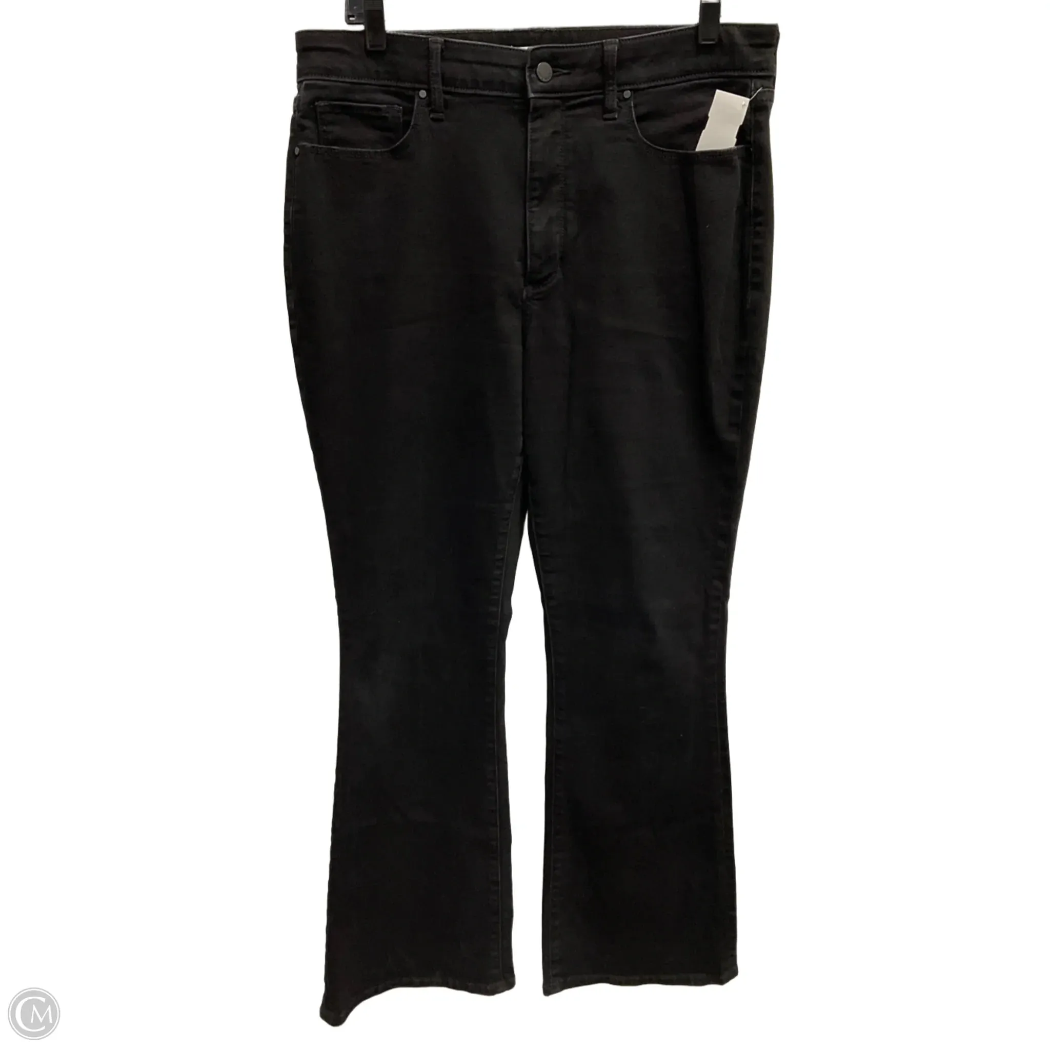 Jeans Flared By Nine West In Black, Size: 14