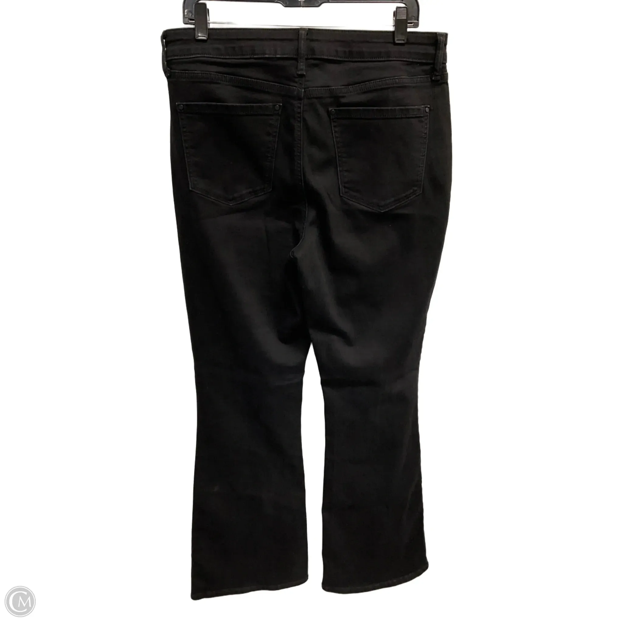 Jeans Flared By Nine West In Black, Size: 14