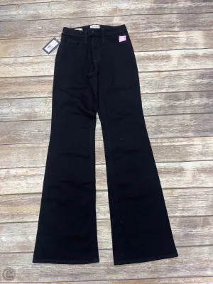 Jeans Flared By Universal Thread In Black Denim, Size: 0