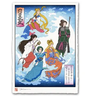 Jed Henry - "Warrior Maidens" print