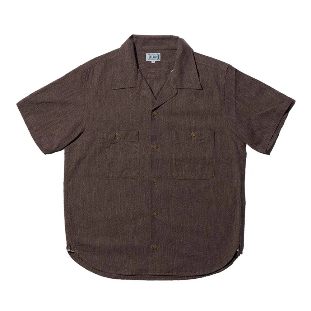 Jelado S/S Mechanic Shirt Cinnamon