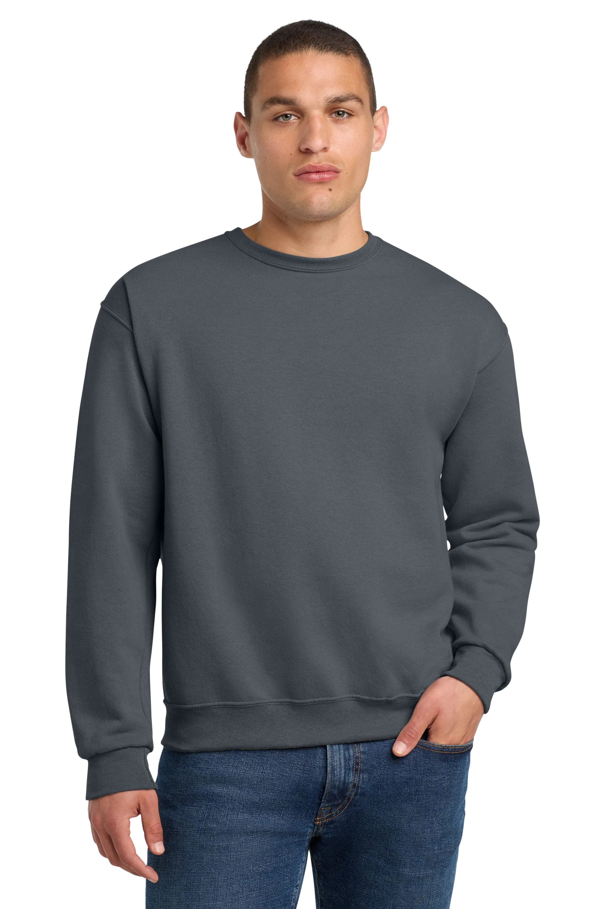 Jerzees® - NuBlend® Crewneck Sweatshirt - Charcoal Grey