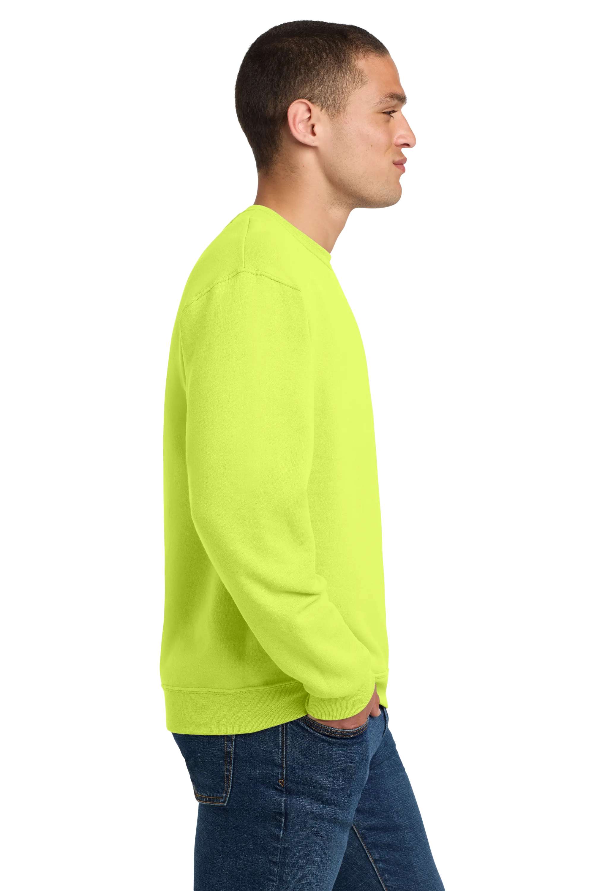 Jerzees® - NuBlend® Crewneck Sweatshirt - Safety Green