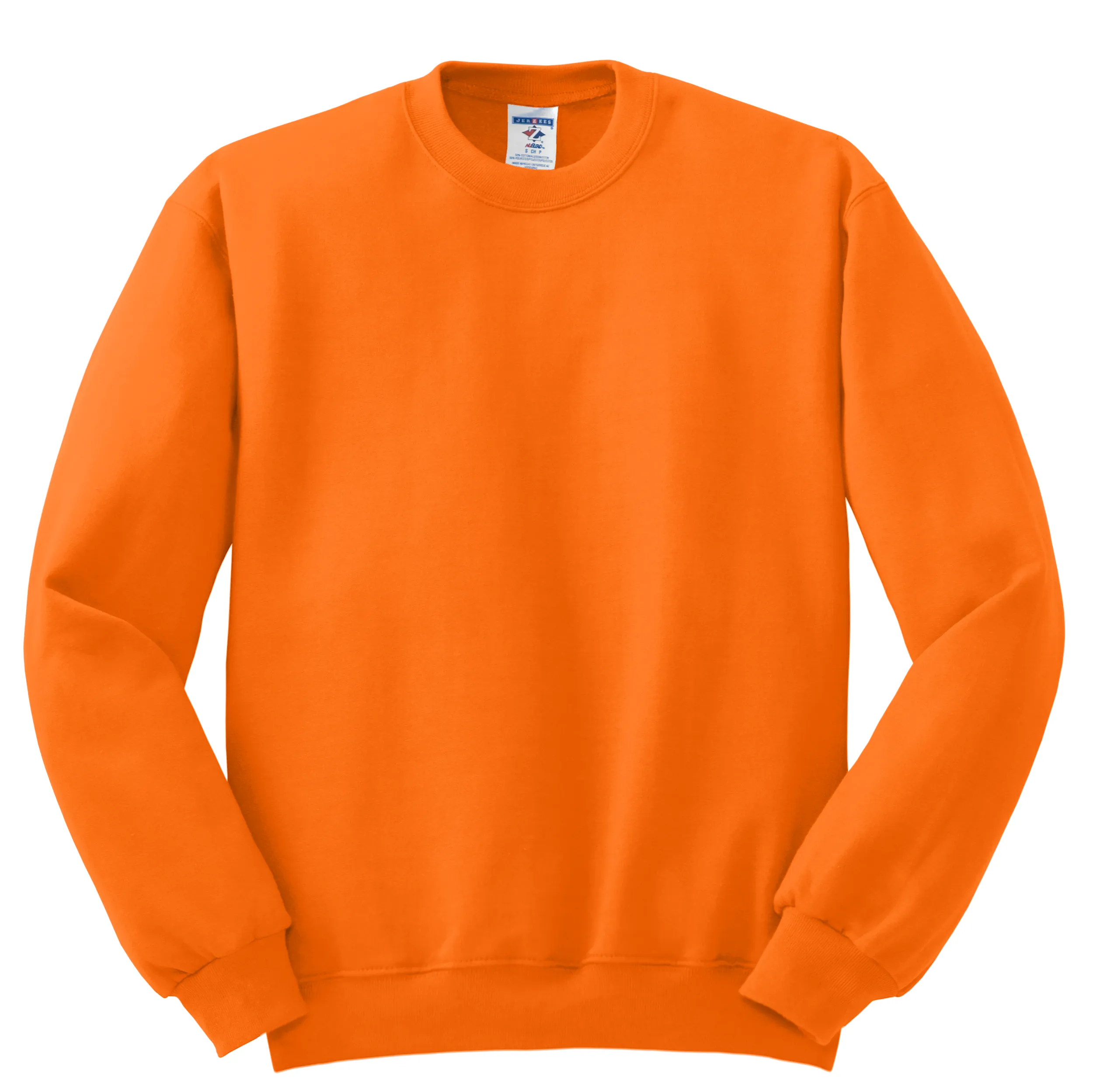 Jerzees® - NuBlend® Crewneck Sweatshirt - Safety Orange