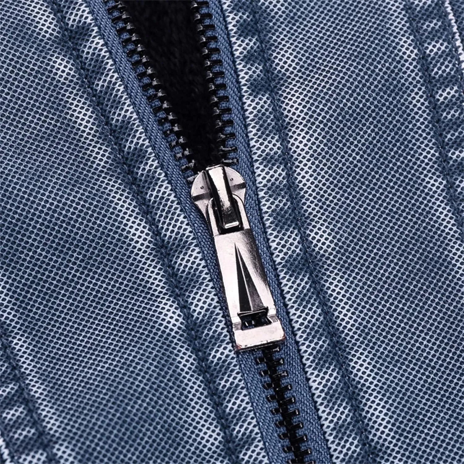 JEShifangjiusu Men'S Distressed Denim Jackets Classic Full Zipper Trucker Jean Coat Vintage Long Sleeve Jackets Outerwear