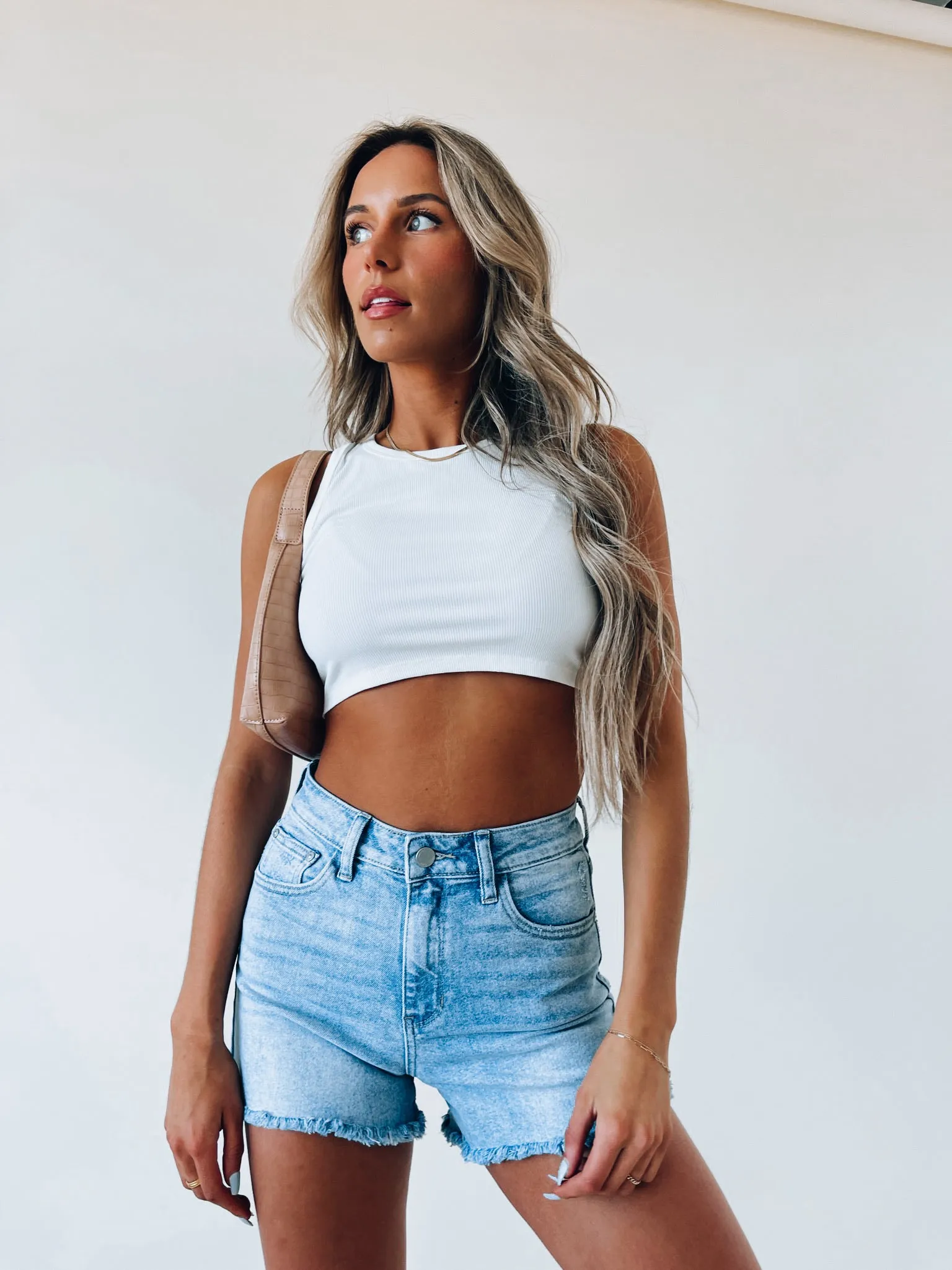 Joanie Denim Shorts
