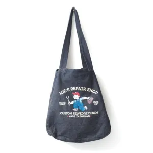 Joe's Repairs Selvedge Denim Shopping Tote