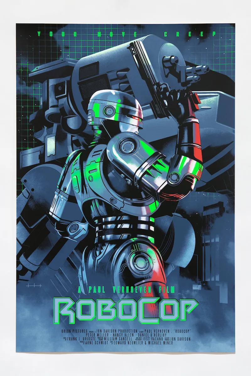 Jonathan Bartlett - "Robocop" print