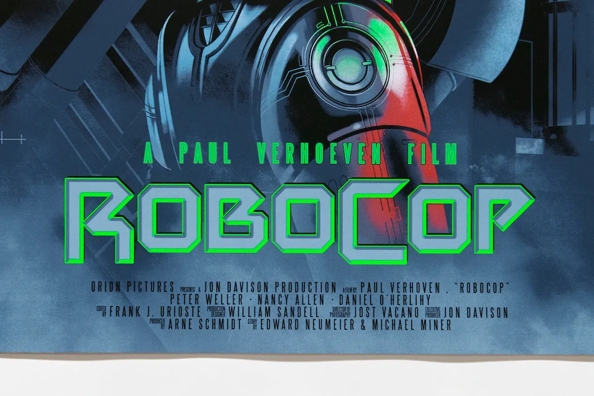 Jonathan Bartlett - "Robocop" print