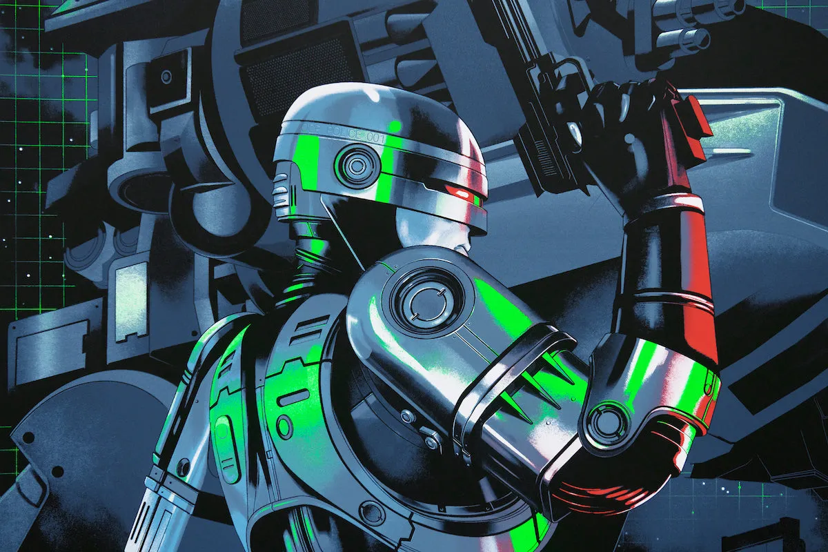 Jonathan Bartlett - "Robocop" print