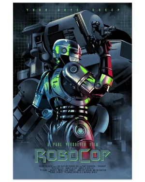 Jonathan Bartlett - "Robocop" print