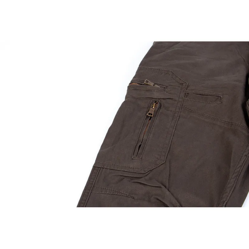 K*7 Tactical Long Mens Cargo pants - Olive - S23-1494