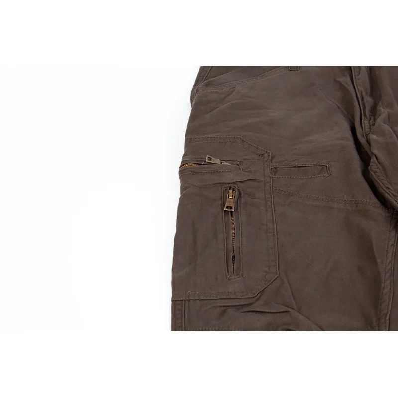 K*7 Tactical Long Mens Cargo pants - Olive - S23-1494