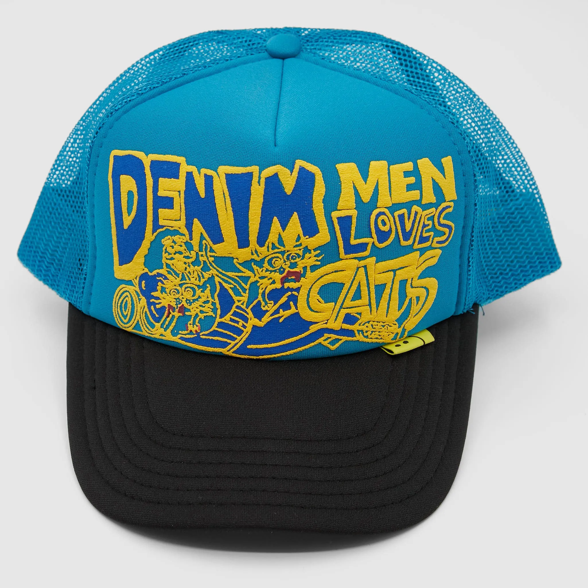 Kapital Denim Man Loves Cats Trucker Cap